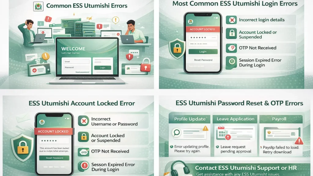 Common ESS Utumishi Errors and How to Fix Them Easily 2 Common ESS Utumishi Login Errors