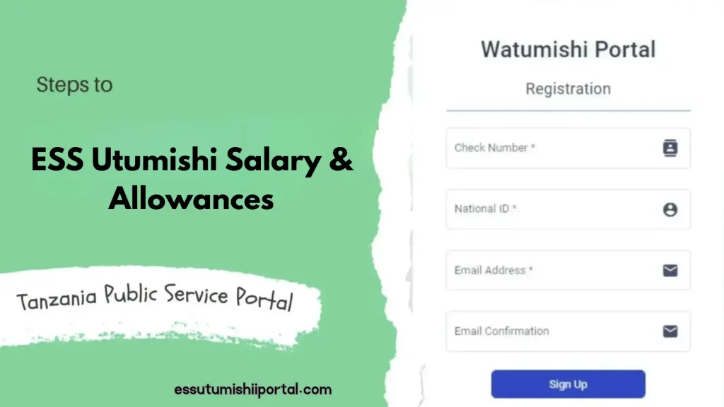 ESS Utumishi Salary & Allowances